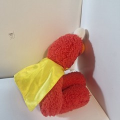 Gund Elmo Superhero Plush Soft Cape Star Patch Stuffed Animal 12″ Rare