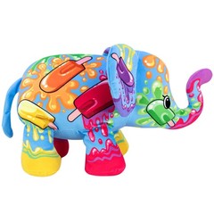 Cepia Yummy The Mammoth 16” Pop Art Soft Stuffed Plush Elephant