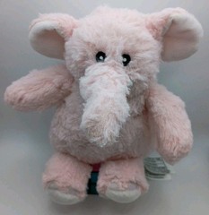 Warmies Jr. Microwavable Weighted Pink Elephant Grains Lavender Filled Reusable
