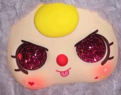 Baby Three Lilly Rabbit Town V1 Purple W Dark Magenta Liquid Eyes, Discontinued!
