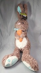 Animal Adventure Stuffed Animal 2017 Bunny Rabbit Large 27″ Height Blue Accents