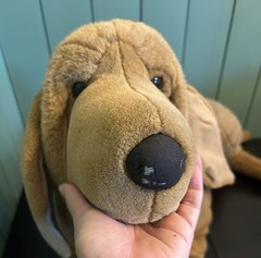 E&J Classics 28″ Realistic Brown Hound Plush Dog Toy Large