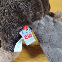 Ganz Plush Beaver Webkinz Brown Soft Stuffed Animal Toy HM181 No Code