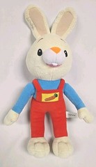 Baby First TV Harry the Bunny Carrot Overalls Plush Toy Stuffie Easter Gift 16″