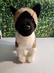 Douglas Cuddle Toys Kita Akita Dog Standing Plush Stuffed Animal