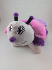 Pillow Pets Pee-Wees Fluttery Butterfly Soft Plush Toy Stuffed Pink 2011