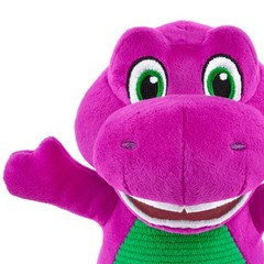 Barney’s World Toddler Toy 8-Inch Barney Plush Dinosaur Character for Preschool