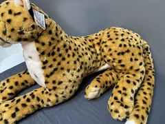 RETIRED Wild Republic CK Jumbo CHEETAH Stuffed Animal Plush 30″ Realistic