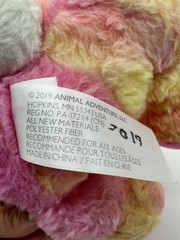 Animal Adventure Bunny Rabbit Pink Orange Dye Stuffed Plush Target 2019