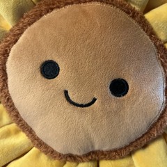 Sunny Sunflower Garden Bum Bumz Plush Kelly Toy 16” Yellow Stuffed Large