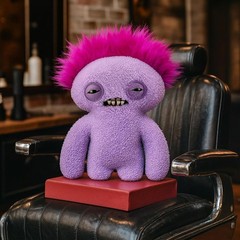 Fuggler Funny Ugly Monster Hairy Fuggs SQUIDGE #116 9” Plush Zuru NEW