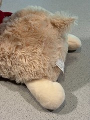 PetSmart 2020 Bliss Llama Plush Squeaky Toy Cream Red Snowflake Scarf NWT