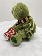 Ganz With Sound Bell Bottoms Green Turtle w/ Scarf 8” Plush H11430 NWT SEE PICS!