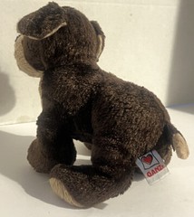 Ganz Webkinz MOCHA PUP HM348 No Code Brown Puppy Dog 9” Plush stuffed animal toy