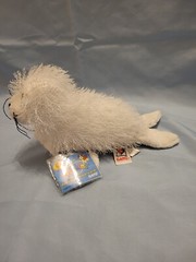 Webkinz HM023 Seal Plush White With Code New Old Stock Ganz Stuffed Animal