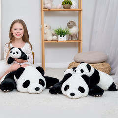 Giant Panda Weighted Plush Animals, 2.87Lbs Cute Big Panda Hugging Pillow Toy…