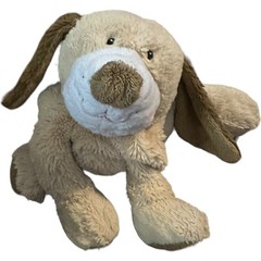 Ganz Webkinz Jr TAN PUPPY Dog Brown #WJ100 Plush Stuffed Animal Floppy No Code