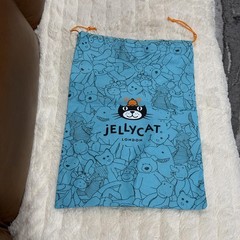 Jellycat London Blue Drawstring Dust Bag Pouch (11.5″ X 15.5″) NEW