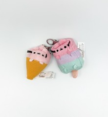 Gund Pusheen Mystery Box – Strawberry 2pk – Series 18 Ice Cream – Opened –