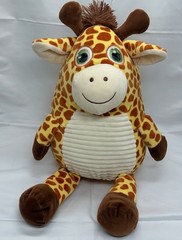 18″ Hug Fun Flip Winking Round Eyes Plush Giraffe Toy