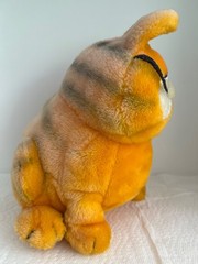 Vintage 1981 Dakin XL Garfield Sitting Fat Cat 10″ Stuffed Animal Plush