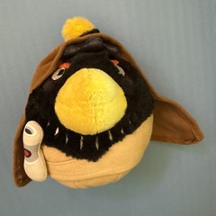 Angry Birds Star Wars Plush Obi-Wan Kenobi Bird 5” No Sound commonwealth Bomb