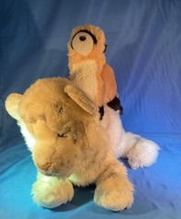 Douglas Cuddle Toys White Tiger & Ferret Plush Bundle Stuffed Animals