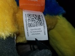 Bird Plush Macaw Parrot Blue Yellow Stuffed Animal 12” Wild Republic