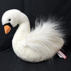 Douglas White Swan Bird Plush Stuffed Toy 1791 PO 2951 The Cuddle Toy