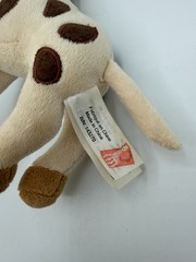 Lot Little Me Tan Plush Teddy Bear Blanket & Sophie Giraffe Rattle