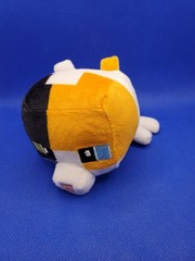 Minecraft Calico Cat Plush 5.5″ Mojang Jinx 2020 Orange Black White Kitty Toy