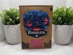 Zuru Fuggler Alley Cats Toofer Blue Cat 9 Inch Plush Toy 💙New