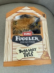 Fuggler Butt Ugly Pets 9″ MR BUTTONS Cream Golden Retriever Funny Ugly Monsters