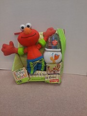 2003 Fisher-Price Sesame Street Elmo’s World Splash & Scribble Elmo Plush Doll