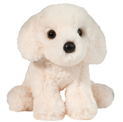 Snowie 6″ White Retriever Douglas Plush Stuffed Animal Dog Golden English Cream