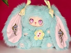 LIILA 600% V2 Tea Time With My Girl Lily Rong Er Mint Bunny Big Designer Plush