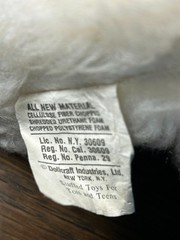Vintage Dollcraft Industries Stuffed Bunny