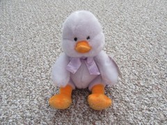 Russ Berrie Target Groovy Duckling 6 1/2″ Plush Stuffed Animal Lavender Easter