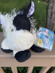 Ganz Webkinz Cow Plush Toy Tag Attached Code HM003. Code Status Unknown