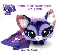 Makeship Pet Sugar Glider Plush Animal Jam With Game Code Limited Edition NWT