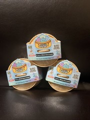 RMS Crazy Fun Mini Squishy Mystery Bun Series 3 Viral Dumpling Lot of 3 Sealed