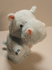 Hallmark Hug n Sing Tootin Hippo Singing Dancing Stuffed Animal Plush SEE VIDEO