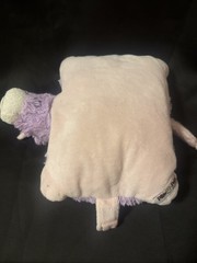 Pillow Pet Pee Wee Purple Unicorn Plush Toy 12″ Wide Foldable Retired Pillow Pet