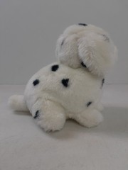 Dalmatian Puppy Dog Plush Black & White Sitting 8″ Stuffed Animal Toy 326