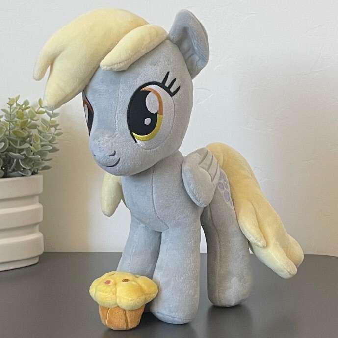 Hasbro My Little Pony Derpy Hooves Plush Plushie Figure 2024 Official 12″ MLP