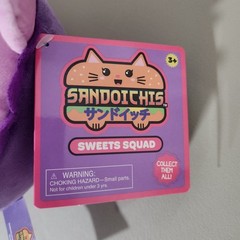 Sandoichis Sweets Squad #4 Wesley the Waffle & Jam Plush Sandwich