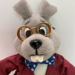 Mayor Clayton Beanie Bunny Bow Tie Suitcoat Glasses Give Kids The World Resort