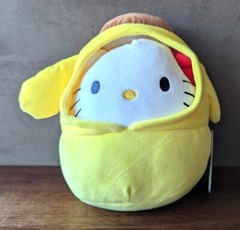 Original Squishmallows Hello Kitty, 10″ Tall, Yellow Snowsuit, New with Tags