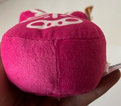 Peeps Pink Skeleton Easter Bunny Plush 6″ Halloween Marshmallow Scented w/TAG