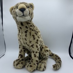Disney World Animal Kingdom Cheetah Plush Spotted Leopard Stuffed Animal